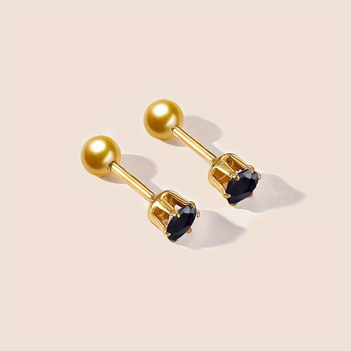 Fashionable Zirconia Hypoallergenic Small Stud Earrings