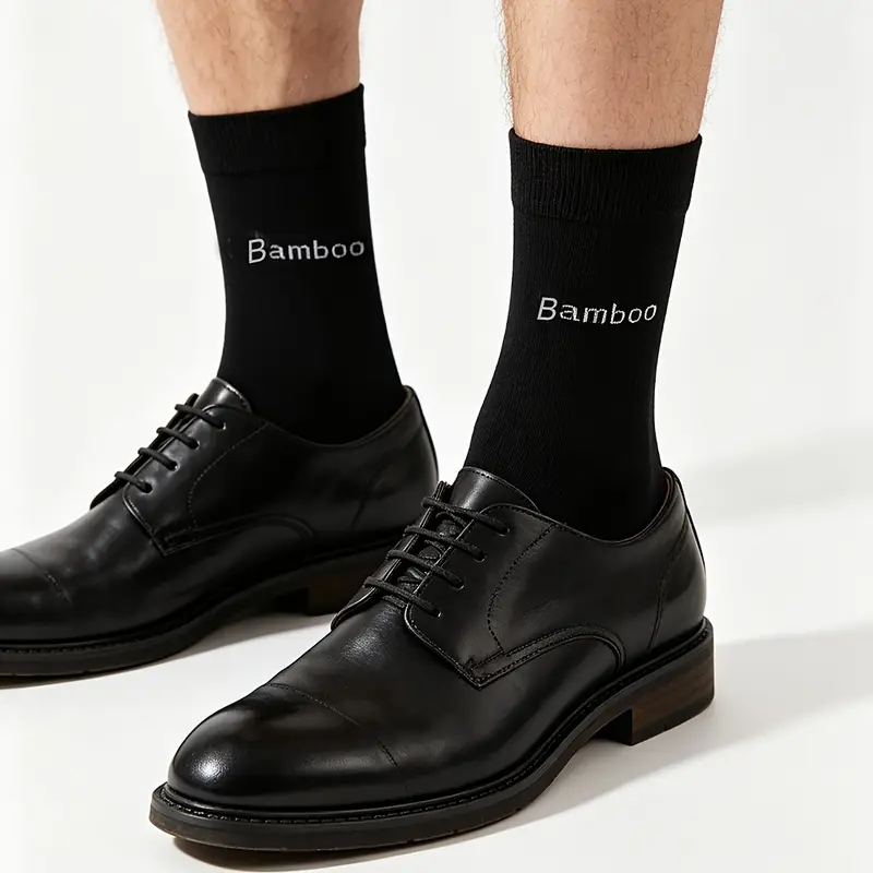 5 pairs mens bamboo fiber dress socks breathable moisture - Temu Bahrain 5 pairs mens bamboo fiber dress socks breathable moisture - Temu Bahrain
