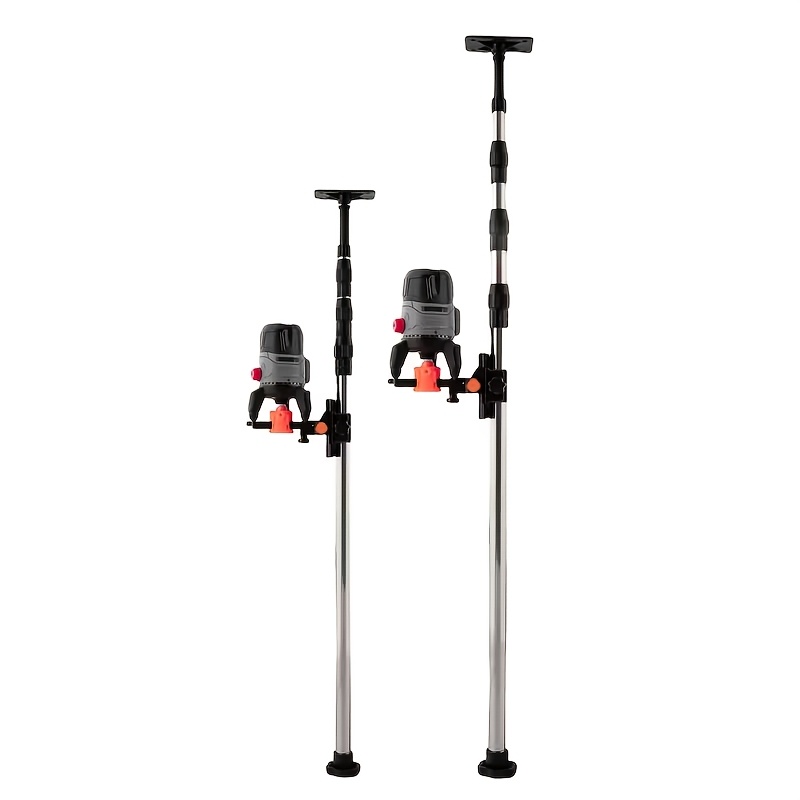 11 48ft 3 5m leveling rod with adjustable extension pole compatible with any leveling instrument   all accessories made of durable stainless steel   and reliable Product details 1