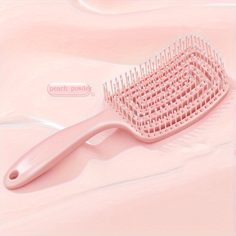 

Wet Hairbrush Carved Portable Detangler Brush Glide Through Tangles For All Hair Type