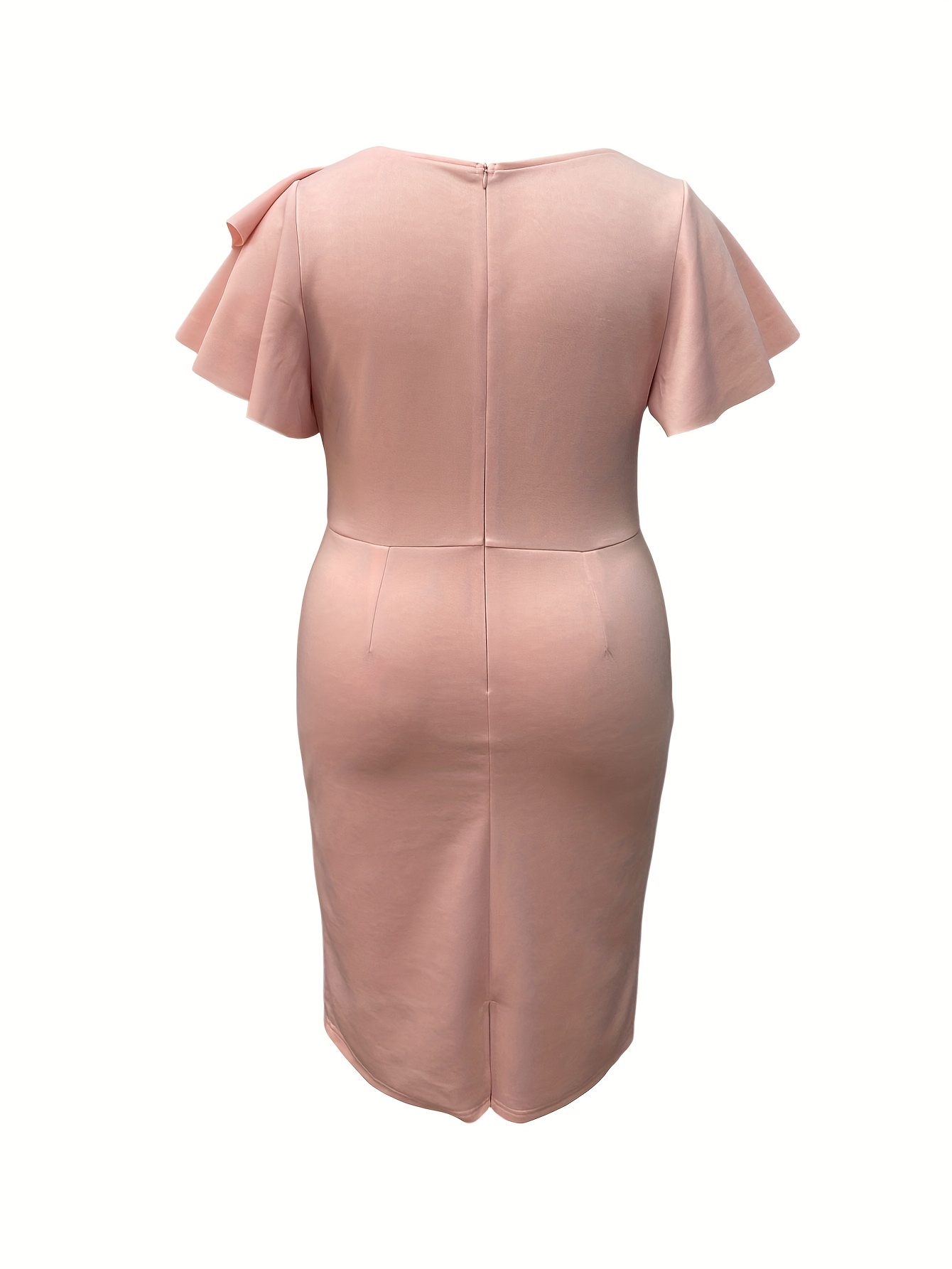 strapless open back dress Petal and Pup Women's Noelle Twist Front Pleated Midi Dress main image 0