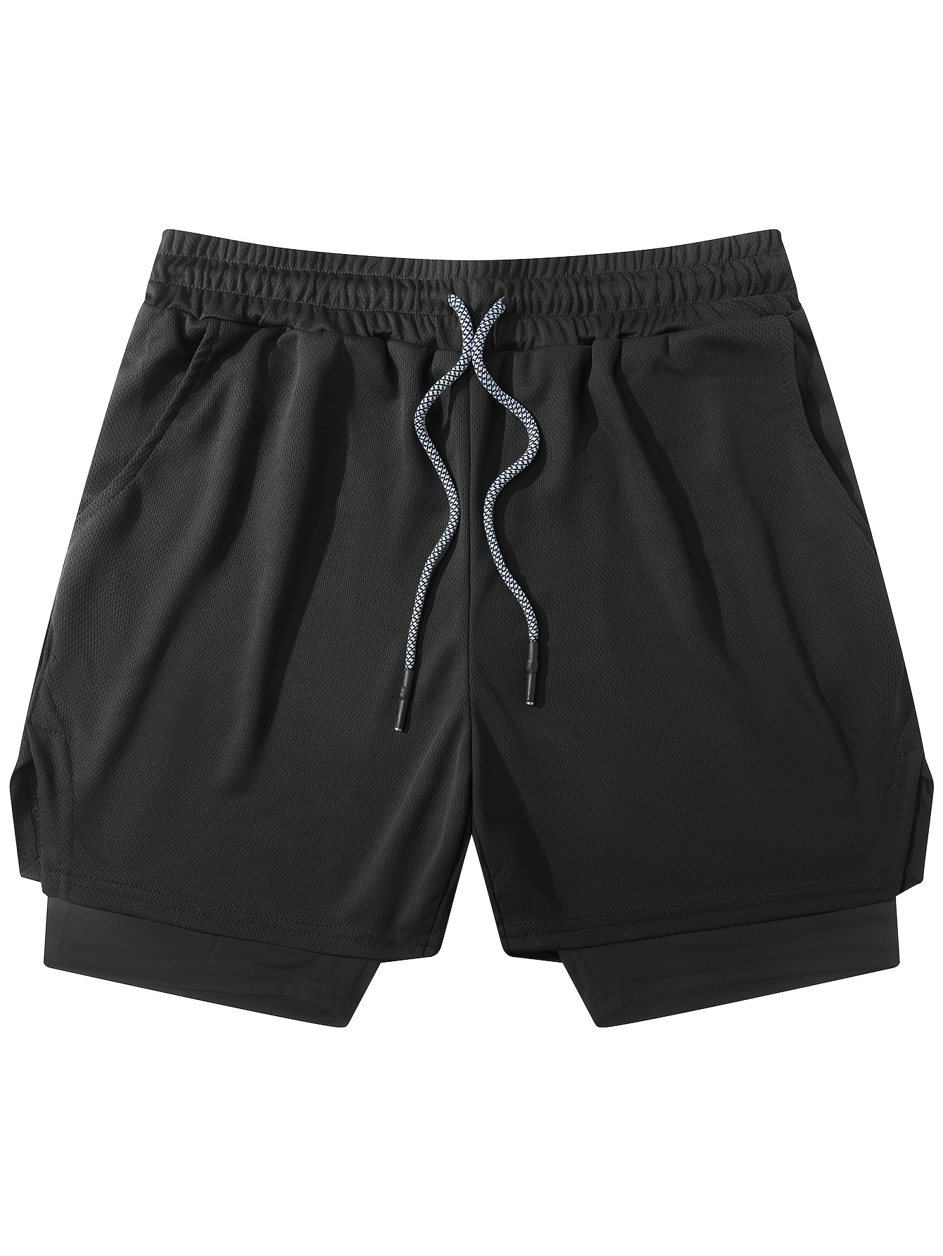 Quick Dry Squat Sports Shorts Men's Casual Pants Running Breathable Fitness Five-point Basketball Pants