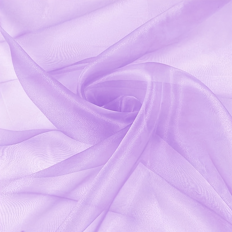 1 Roll 30ft Organza Tulle Fabric, Precut Fabric For Wedding, Party Backdrop Decoration And Crafts