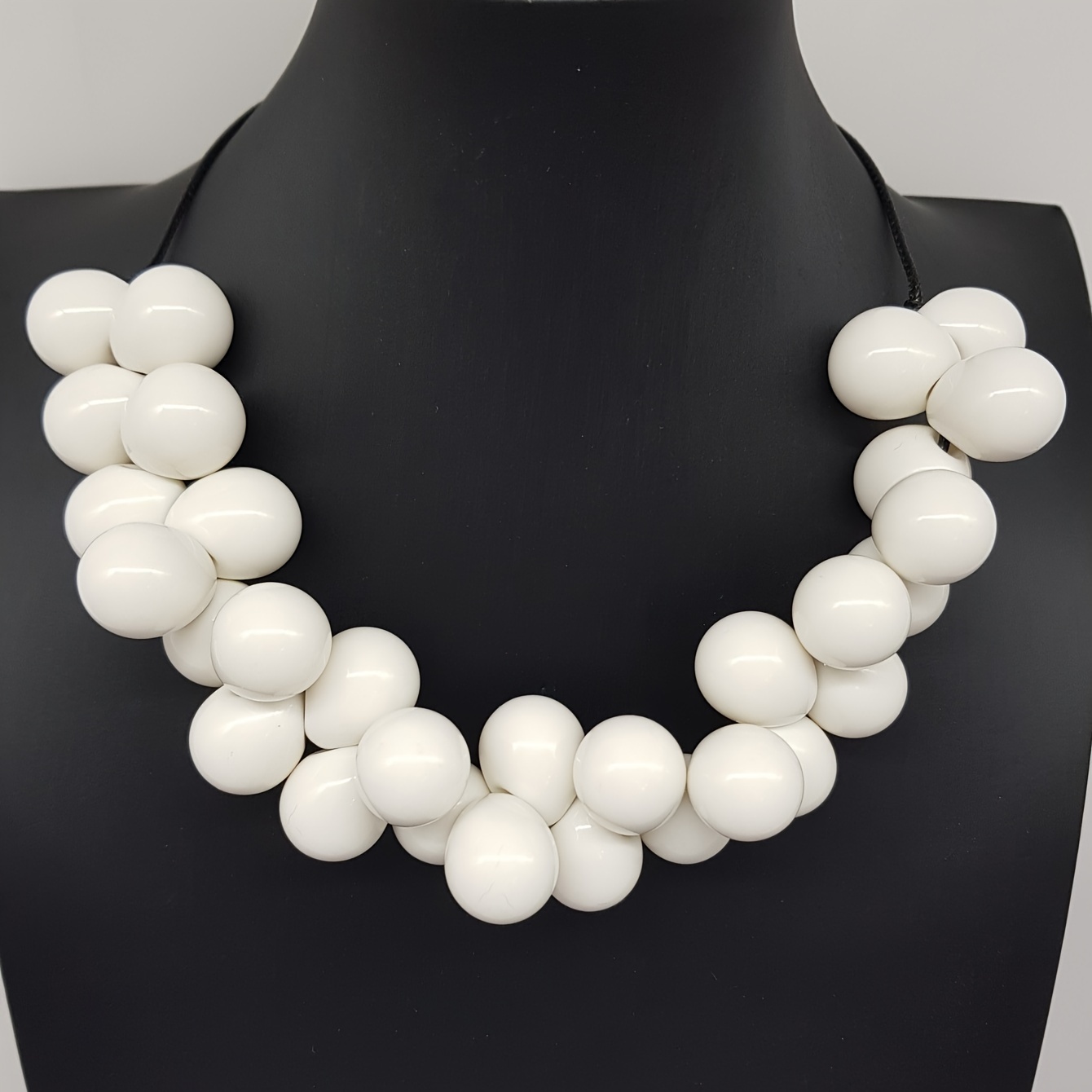 Bohemian Acrylic Beaded Necklace Clavicle Chain
