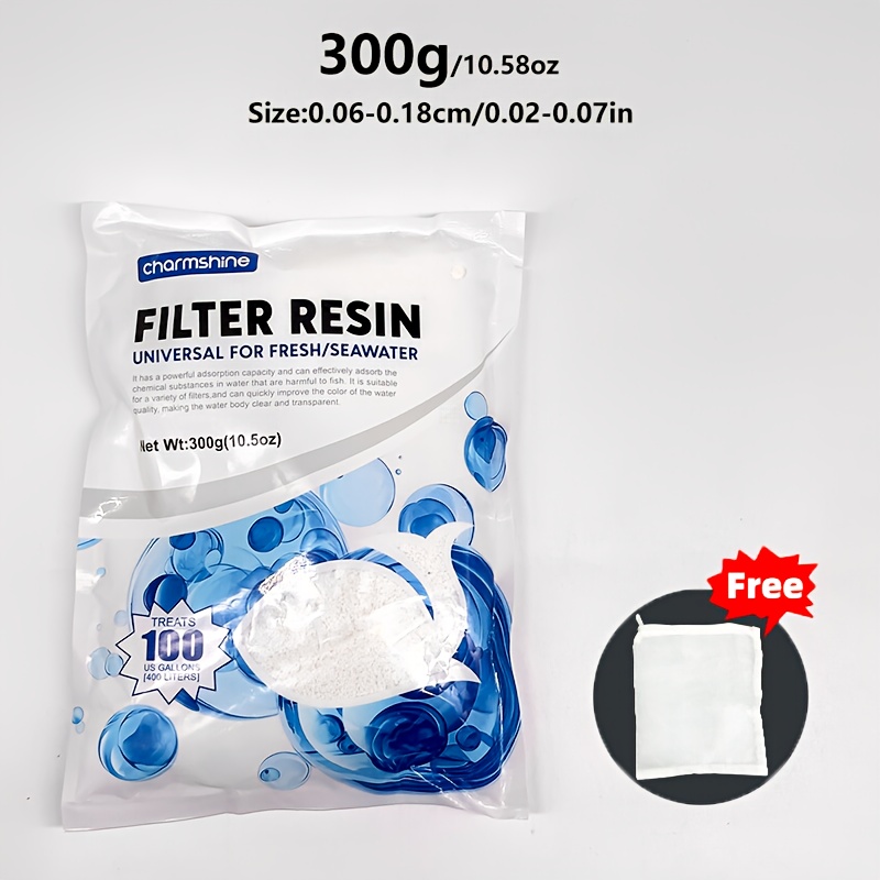 TEMU Aquarium Filtration Media, Freshwater And Saltwater Aquarium Aquarium Filtration Resins, Protein In Filtration Materials, Aquarium Filtration