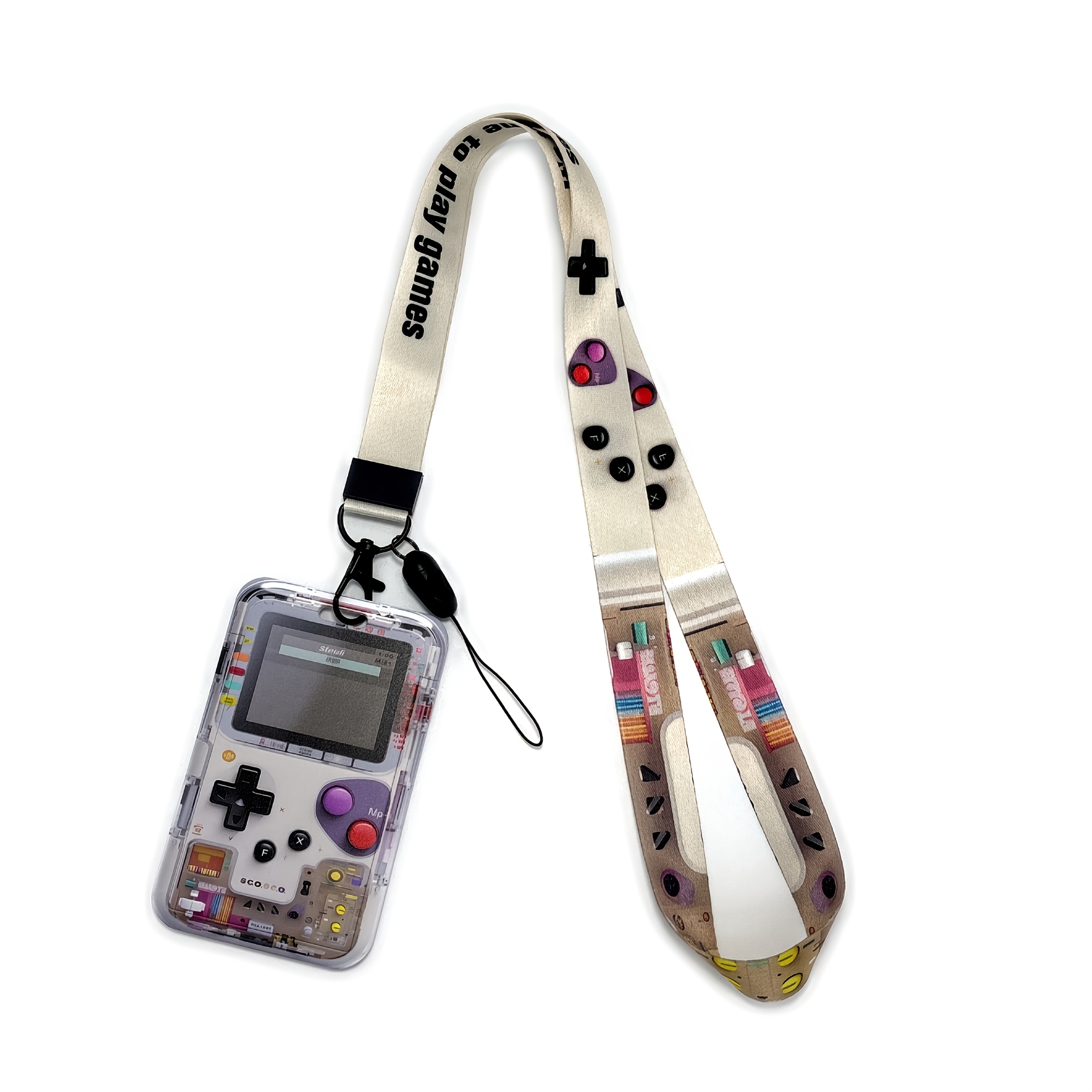 E-shop 2D -Lanyard mit Zertifikathalter und Buskarten-Schutzhülle