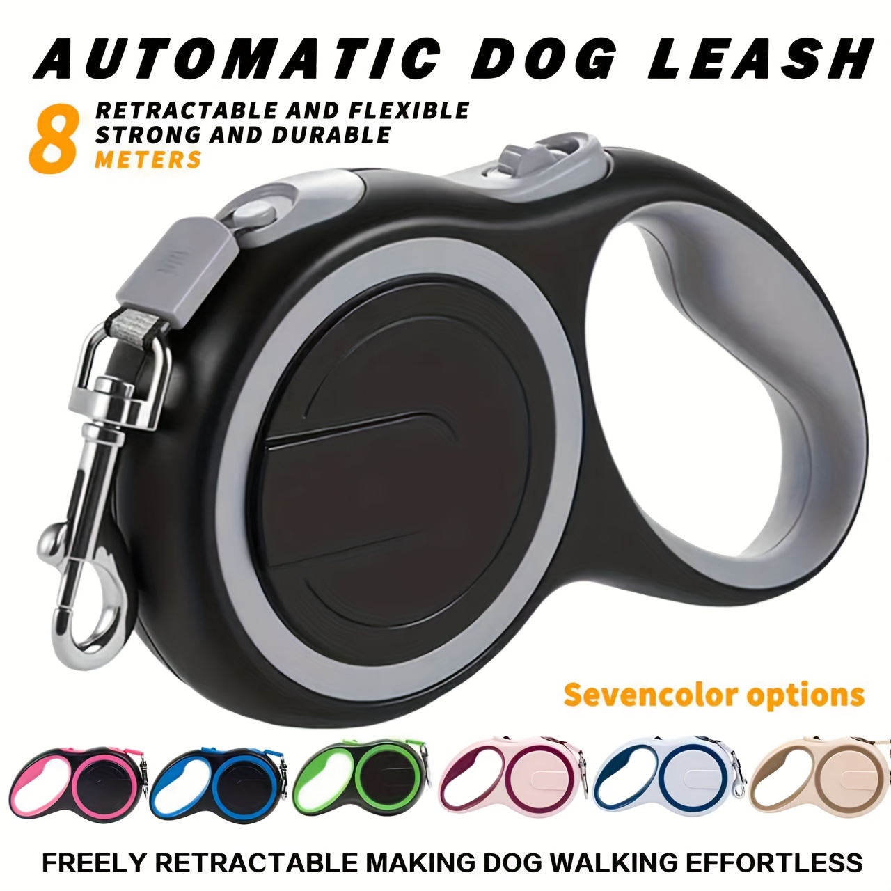TAIAN Robuste Nylon-Hundeleine, 1,5 M Länge, 2,5 Cm Breite – Für Alle Hundegrößen Perfekt