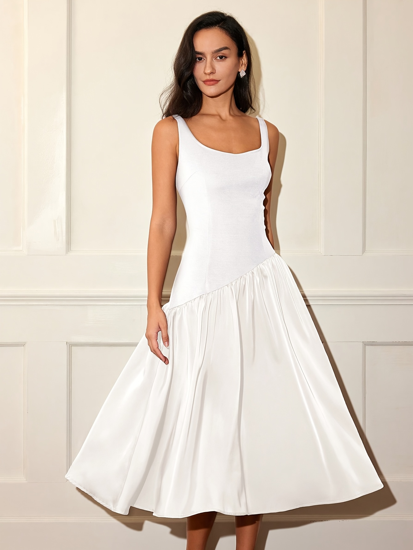 linen blend summer dresses Natural Journey Linen Maxi Dress