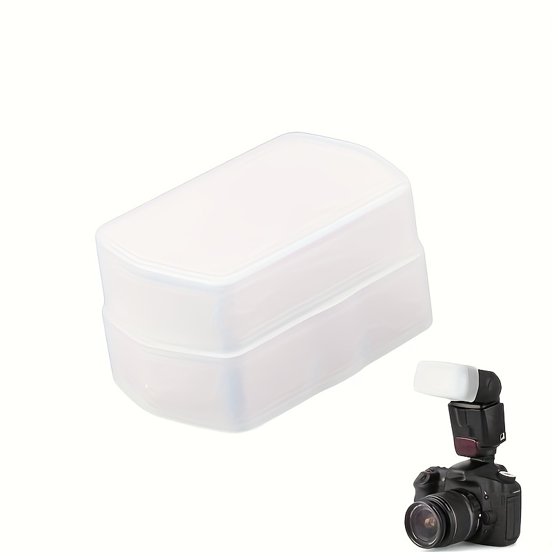 

Camera Photo Softbox Flash Diffuser Soft Cap Box Soap White For For Speedlite 580ex Ii I Yn560 Ii Iii 560iv Yn-565 Godox V1/v860iii/tt600/v850iii/tt350/tt685ii