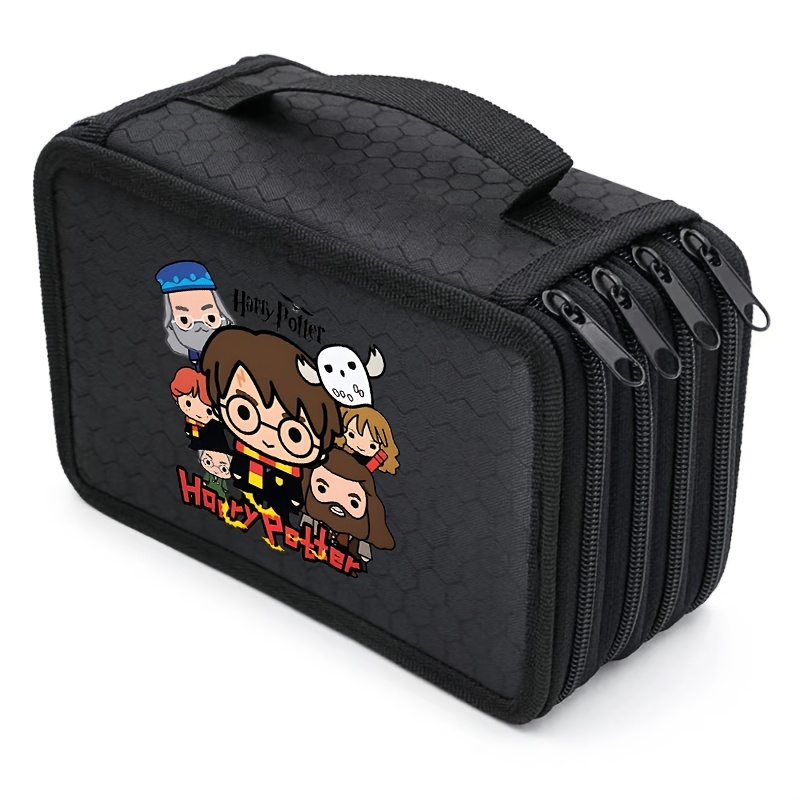 TEMU Astuccio per Matite, Custodia Portatile - Astuccio Stampato Serie WB , Custodia per Matite a con Cerniera, Grande Capacit� Organizzatore per