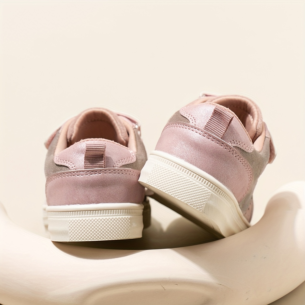 Cute Low Top Sneakers for Kids - Soft, Non-Slip Rubber Sole, Heart & Star Embellishments, Casual & Trendy Footwear for Girls and Boys, Casual Shoes | Playful Design | Soft Rubber Sole