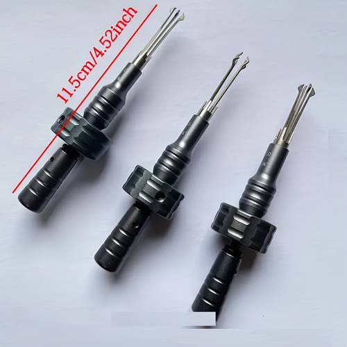 3pcs cross lock kit with 6 0 6 5 7 0 size options heavy duty lock core replacement tool set for car door safes doors kit no tools required