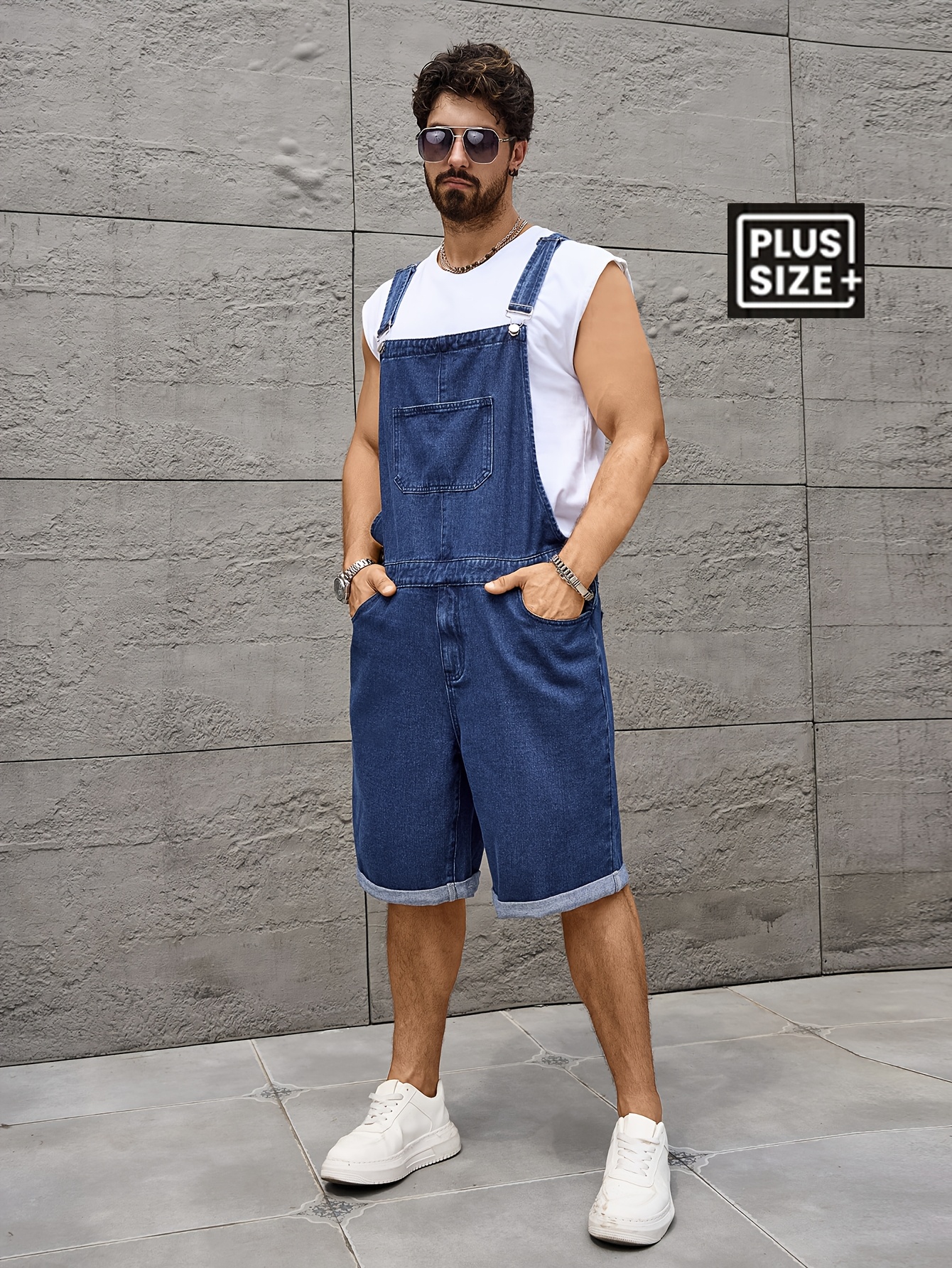 Jeans Overol Short Hombre Overol Short Para Hombre Overol Clasico