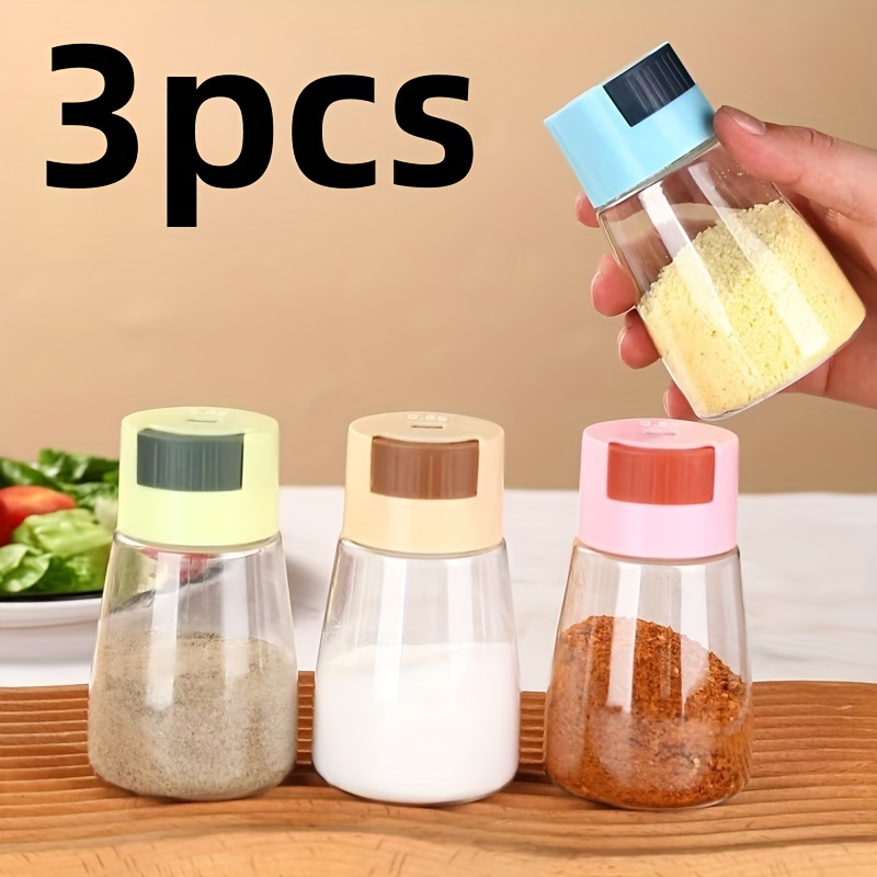   rated multi functional reusable seasoning jar suitable for salt pepper sugar   kitchen outdoor bbq and parties Product details 4