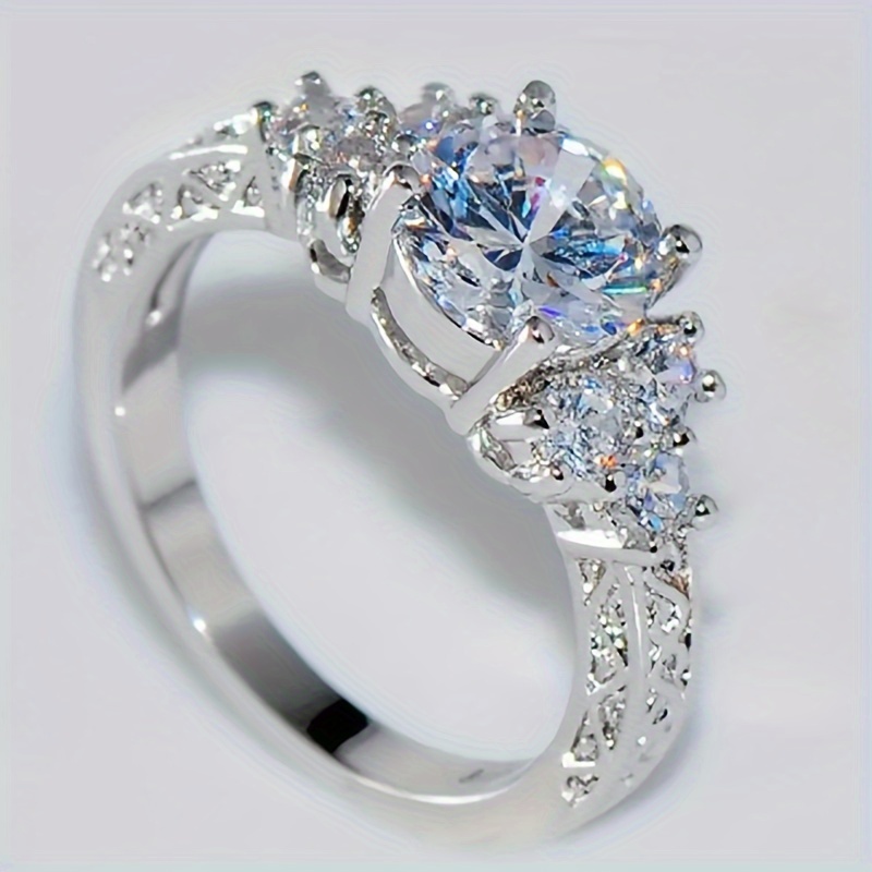 

Zirconia Engagement - Alloy Bridal Jewelry,