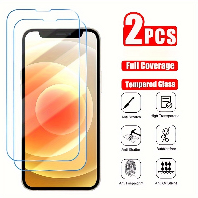 

2pcs Tempered Glass For Iphone 15 14 11 16 Pro Max Screen Protector For Iphone Plus Glass