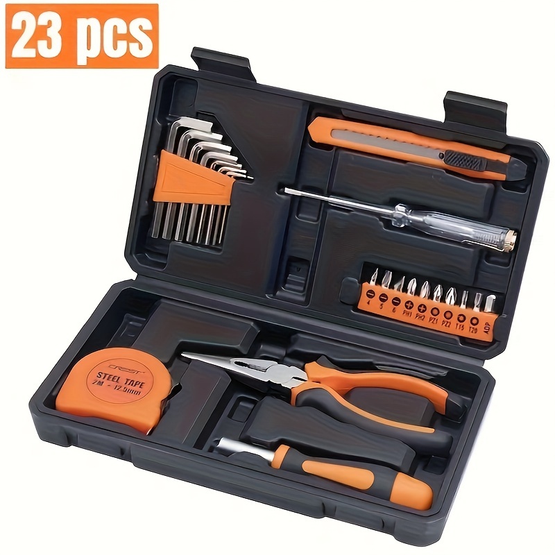  tool kit with durable steel tools and convenient storage case no assembly required tool kit for home home tool kit set details 6