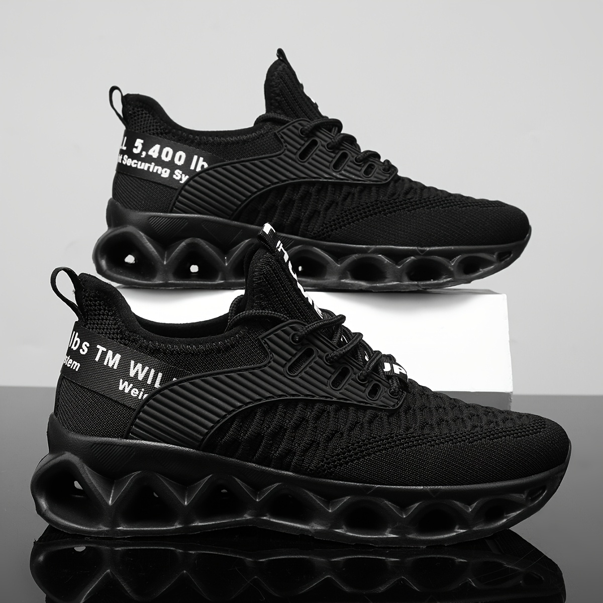 Temu – TEMU Men’s Breathable Sneakers – Lightweight Non-slip Sneakers For Running, Walking, And Training