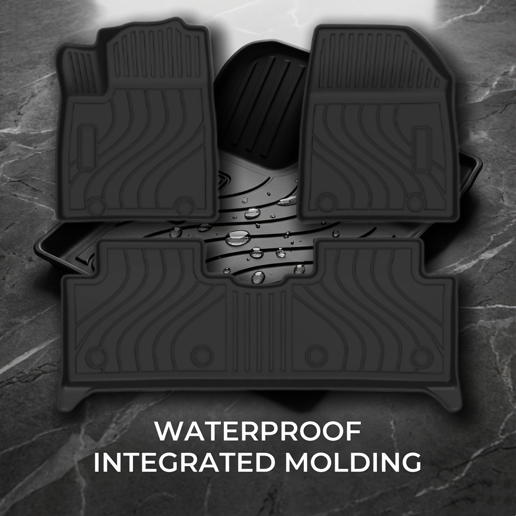 TEMU For Byd For 2 Ev 2024-2026 3d Tpe Car Floor Mat, , Full Coverage Protection, Waterproof & Easy Clean, Durable Automotive Interior Accessories