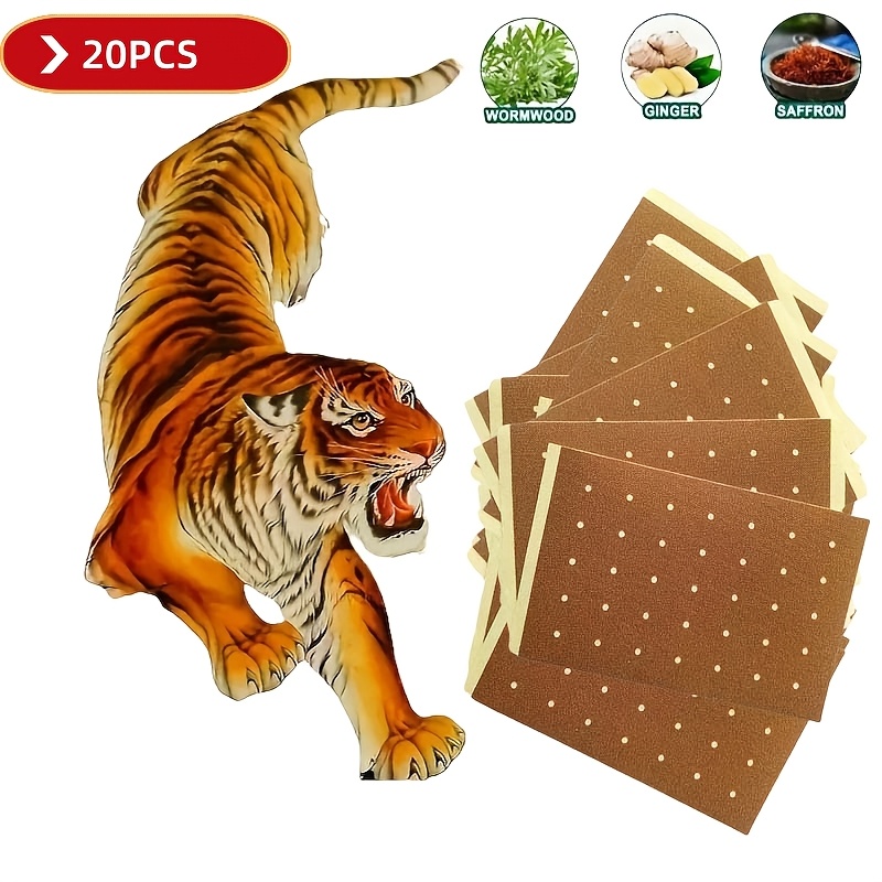 

Traditional Chinese Herbal Patches - 20pcs Long- And Super Strong For Back, Knees, Neck, Shoulders, Muscles And Non-electric Natural Patches