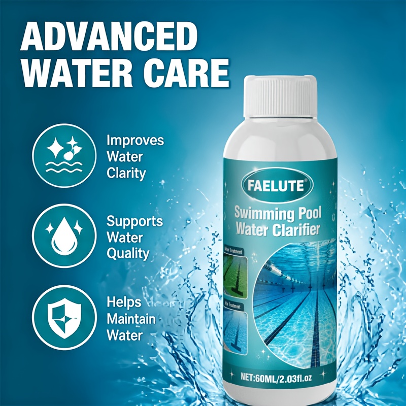 Image of Faelute- 60ml Multi-scene With Treatment Effect, Improves Overall Water And , Perfect Supply For Fish Tanks, Garden , Small Pools And Indoor & Outdoor Water Features