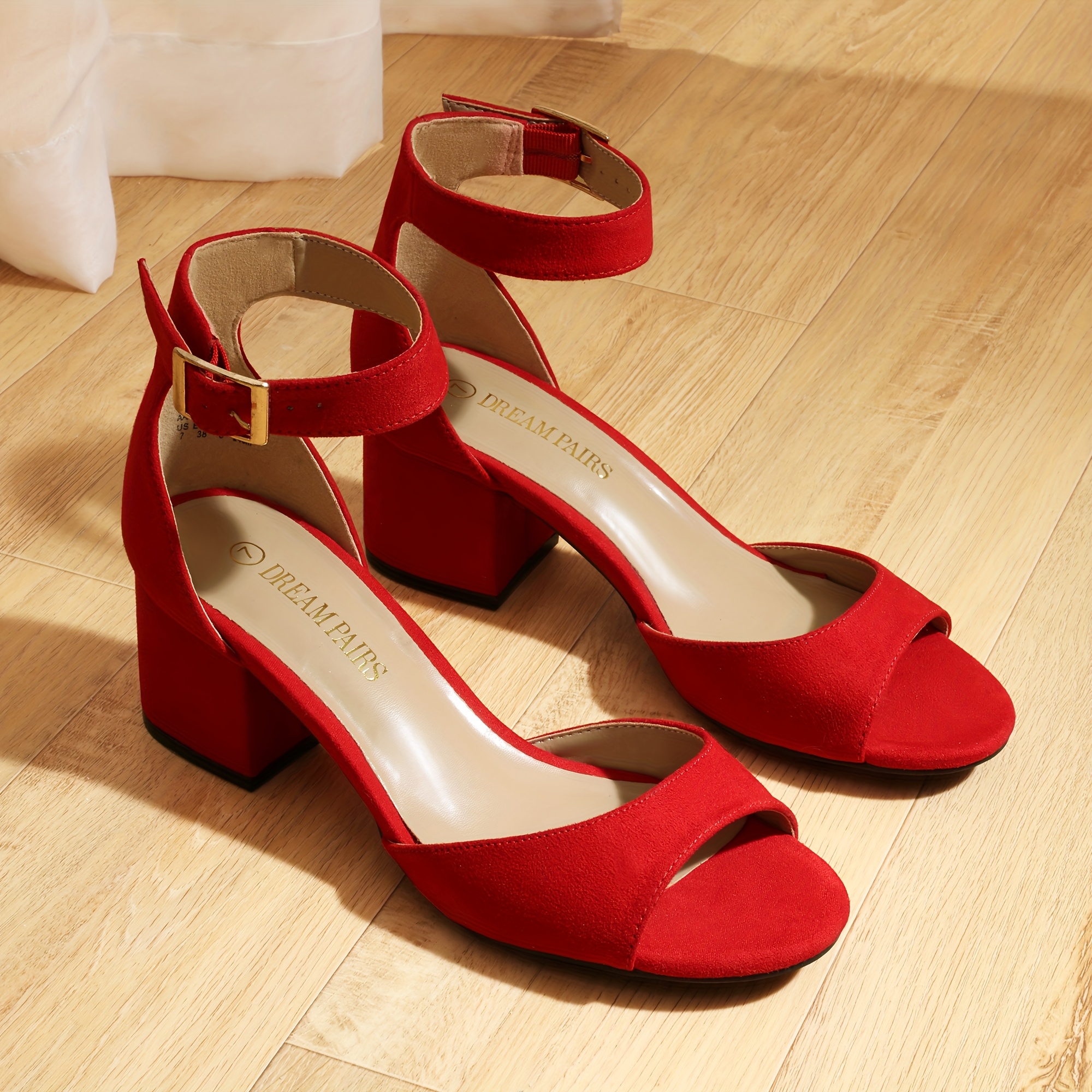 womens dress sandals womens chunkle low heel pump ankle - Temu