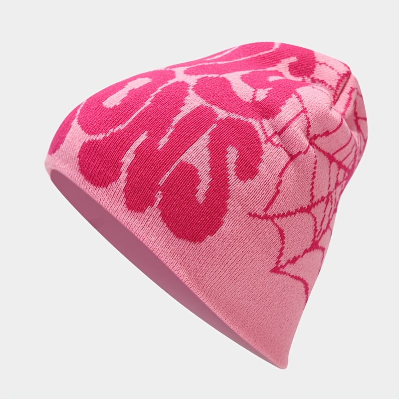 帽子 Y2K Babyreturn KNIT CAP y2k brimless beanie unisex hip hop hat letter jacquard warm - Temu