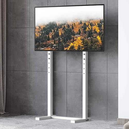 Floor Stand with Mount Height Adjustable for 32 42 60 65 75 80 85 100 Inch LED LCD