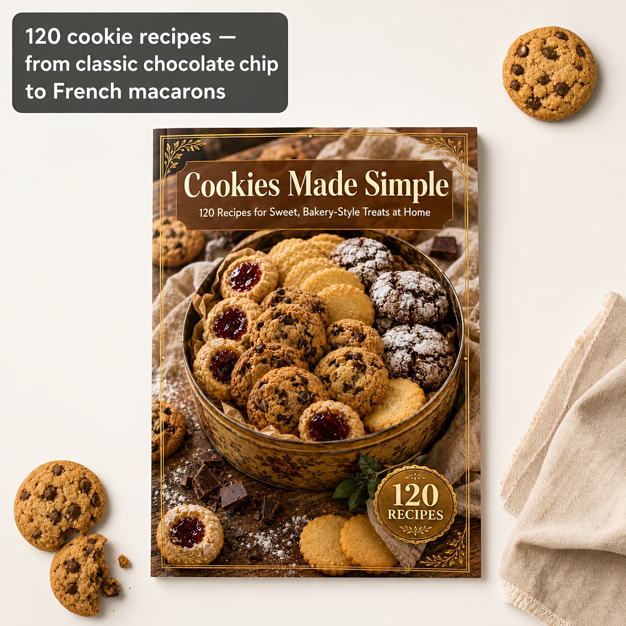 TEMU Made Simple: 120 Recipes For Sweet, Bakery-style Treats At Home