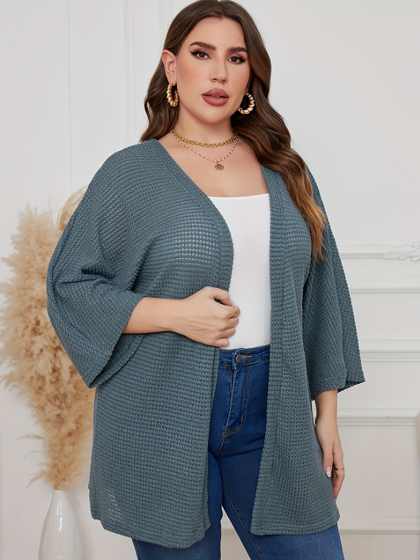 Summer Large Size Cardigans Women's Plus Size Fashion Oversized