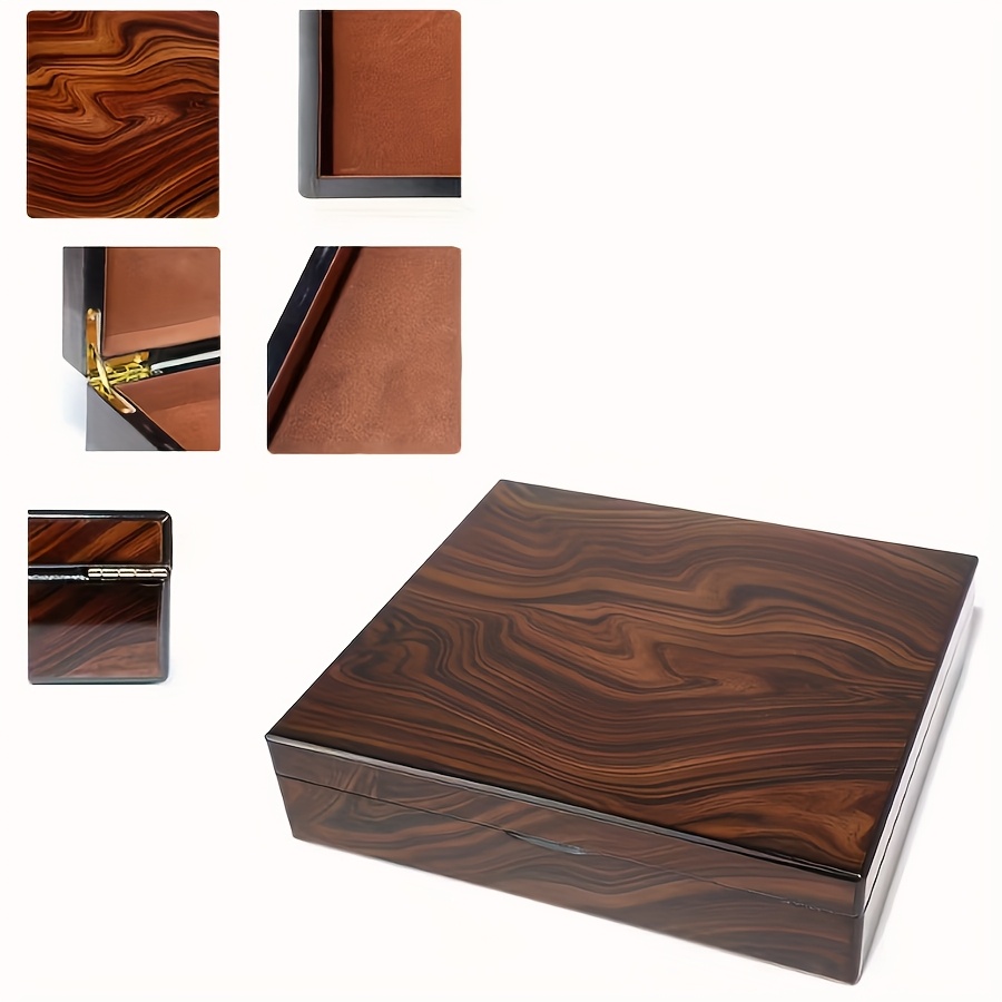 Vintage Wooden Storage Box for Women's Jewelry