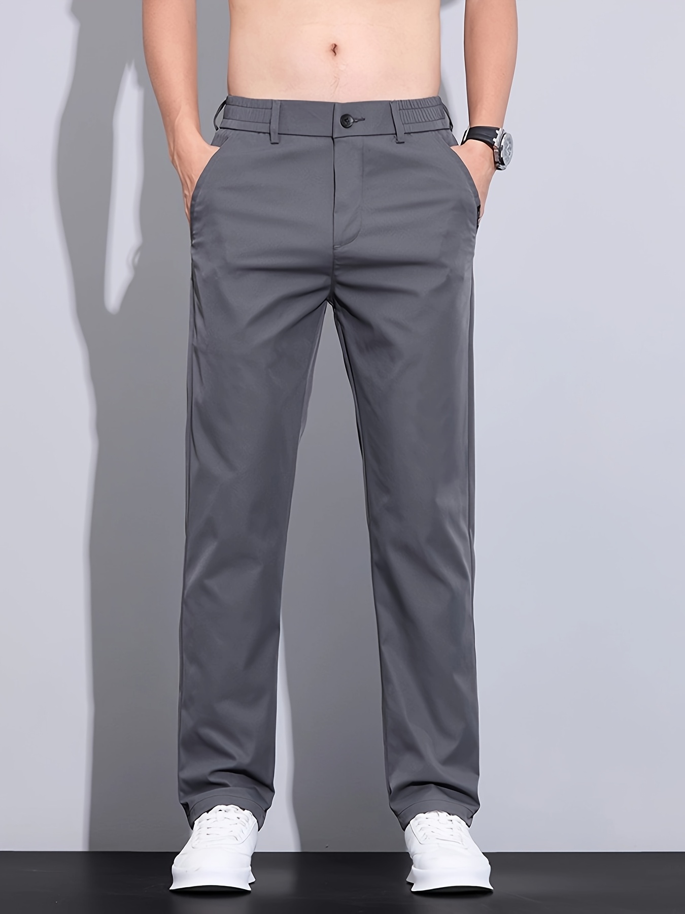 2025 Summer *'S Casual Pants, Formal Trousers, Thin Style, Fashionable  Design, Business