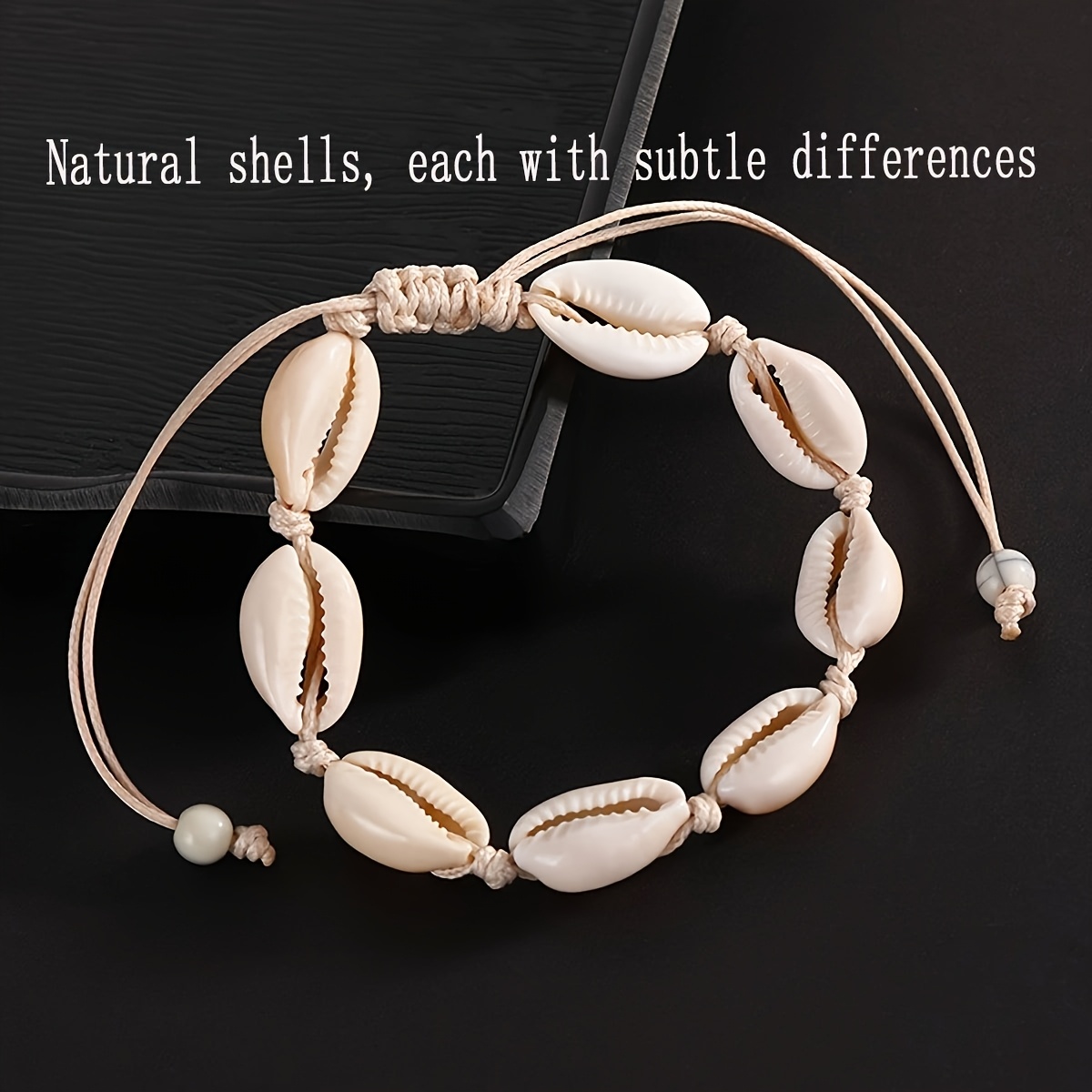 Boho Vintage Shell Bracelet for Women - Beach & Vacation Jewelry