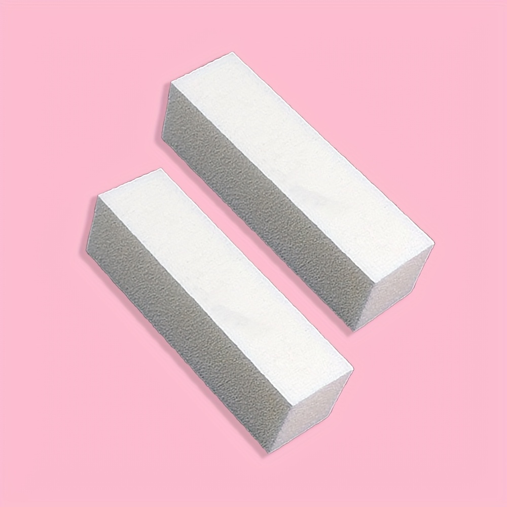 10pcs Square Soft Sponge Rectangular Nail Files