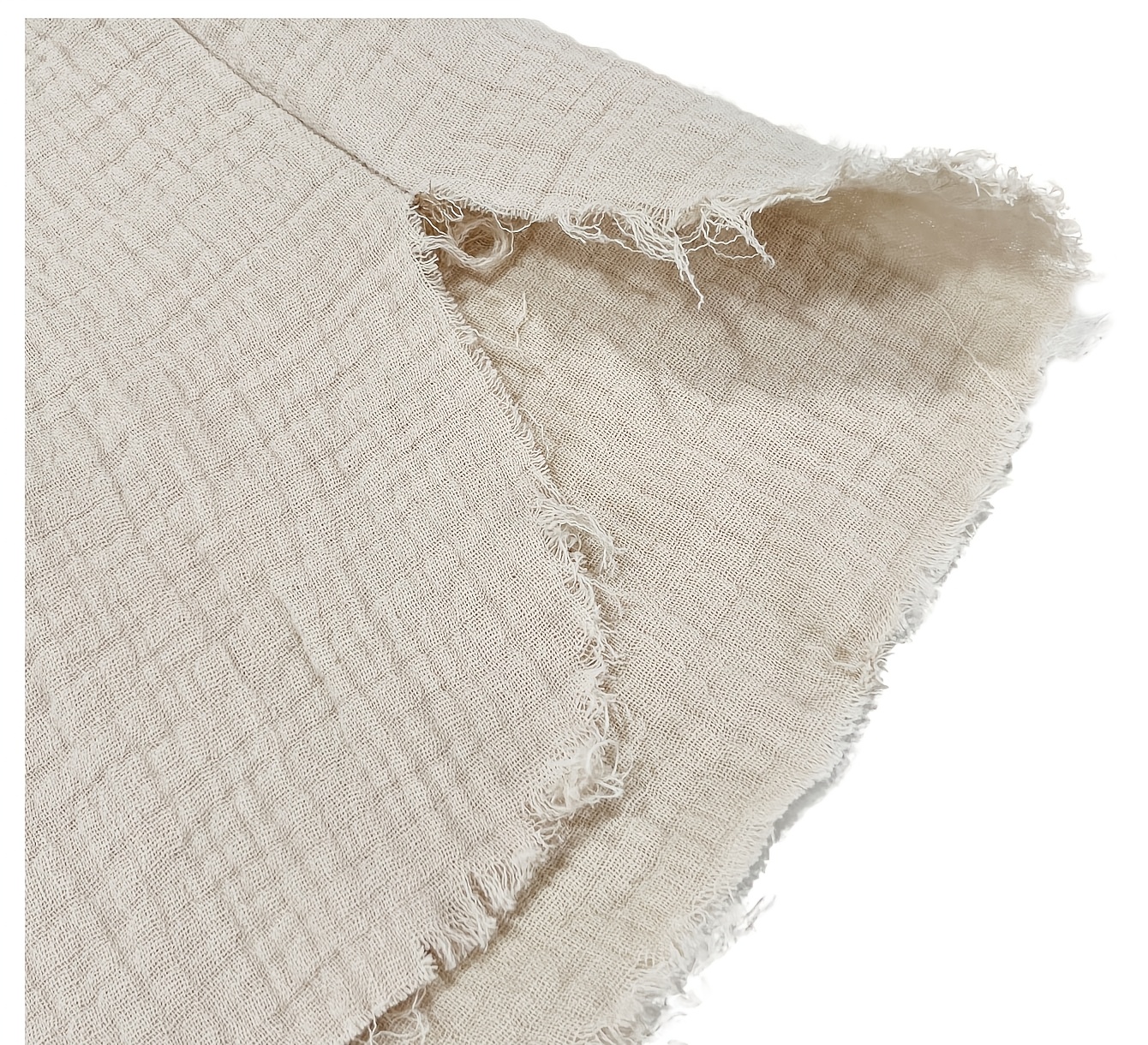 Men's Mid-Length Sleeve T-Shirt with V-Neck, Distressed Style Casual Summer Beach Vacation Top