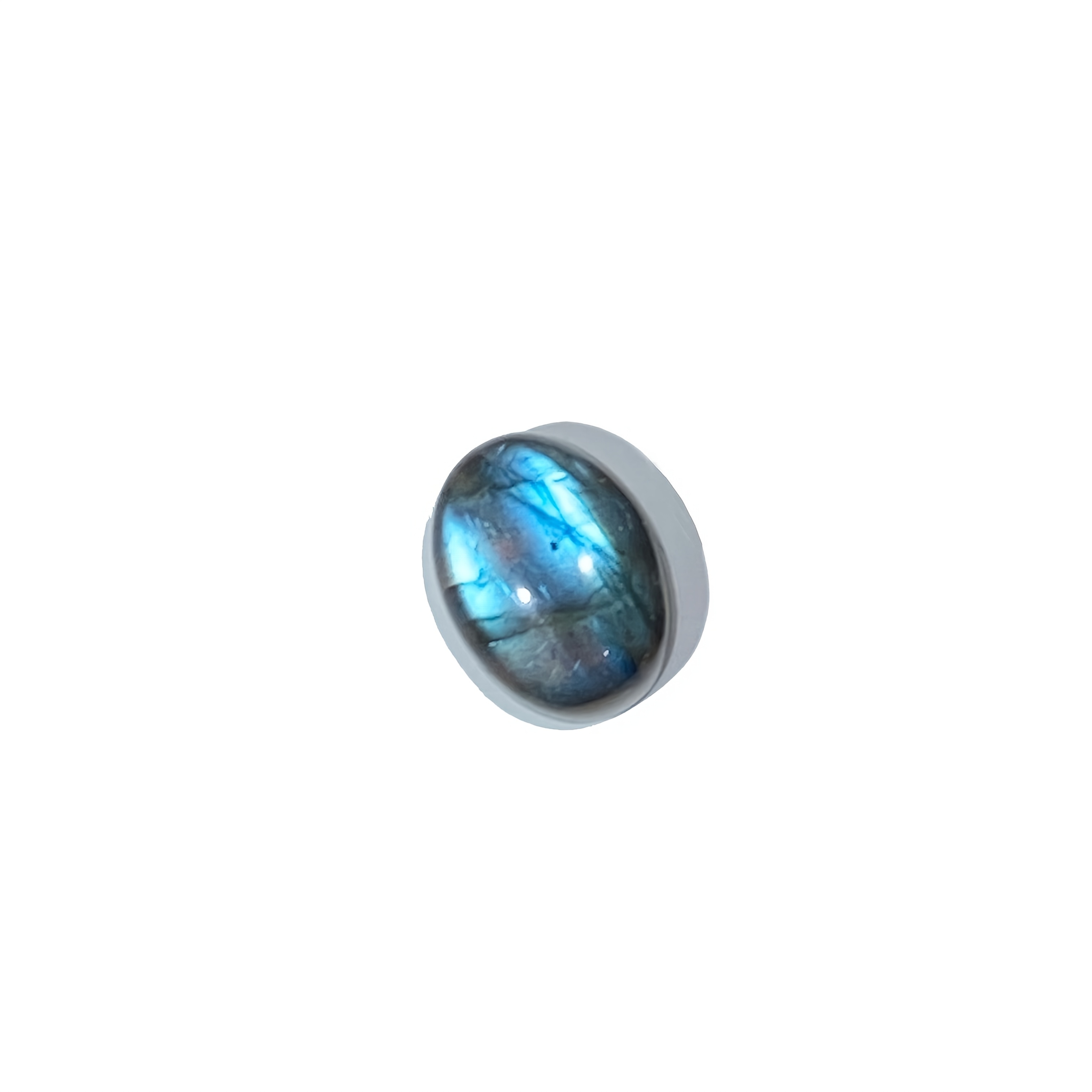 Large Unique Labradorite Cabochon Loose Stone, Egg-shaped Ring Face, Suitable For Jewelry Making, Perfect With…: retailer-supplied image