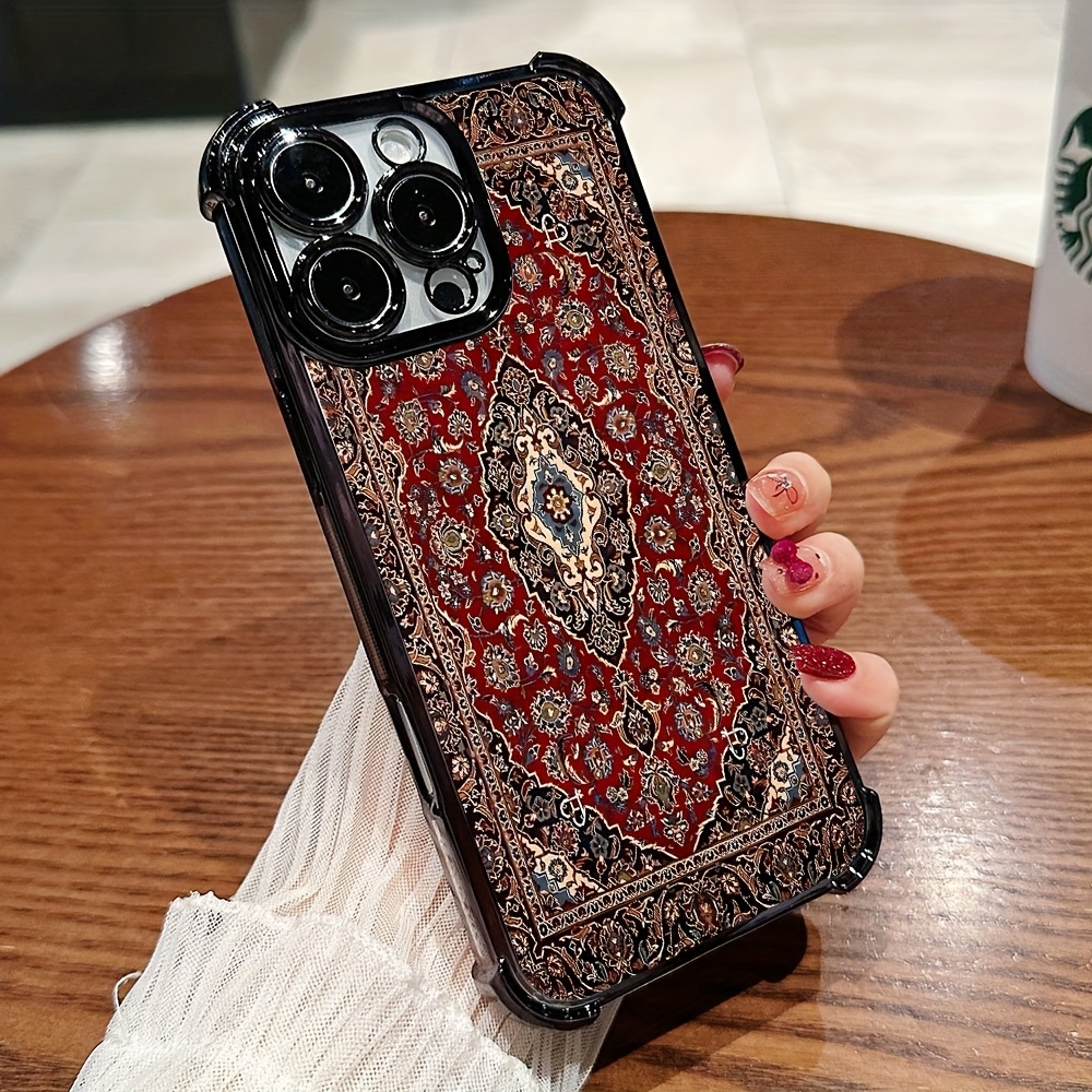 creative persian carpet phone case suitable iphone 16 15 14 Temu