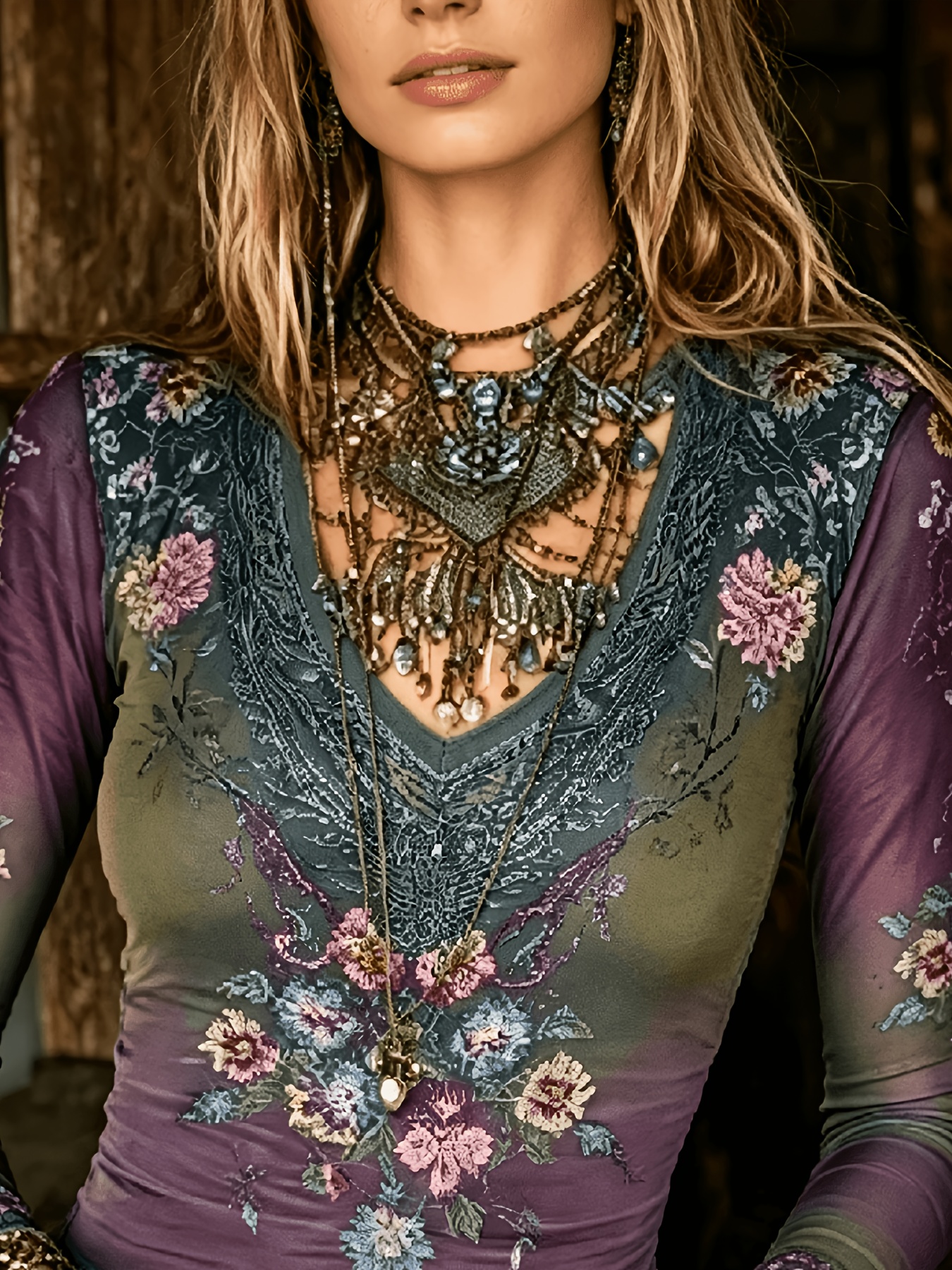 bohemian clothing sold on Temu United States