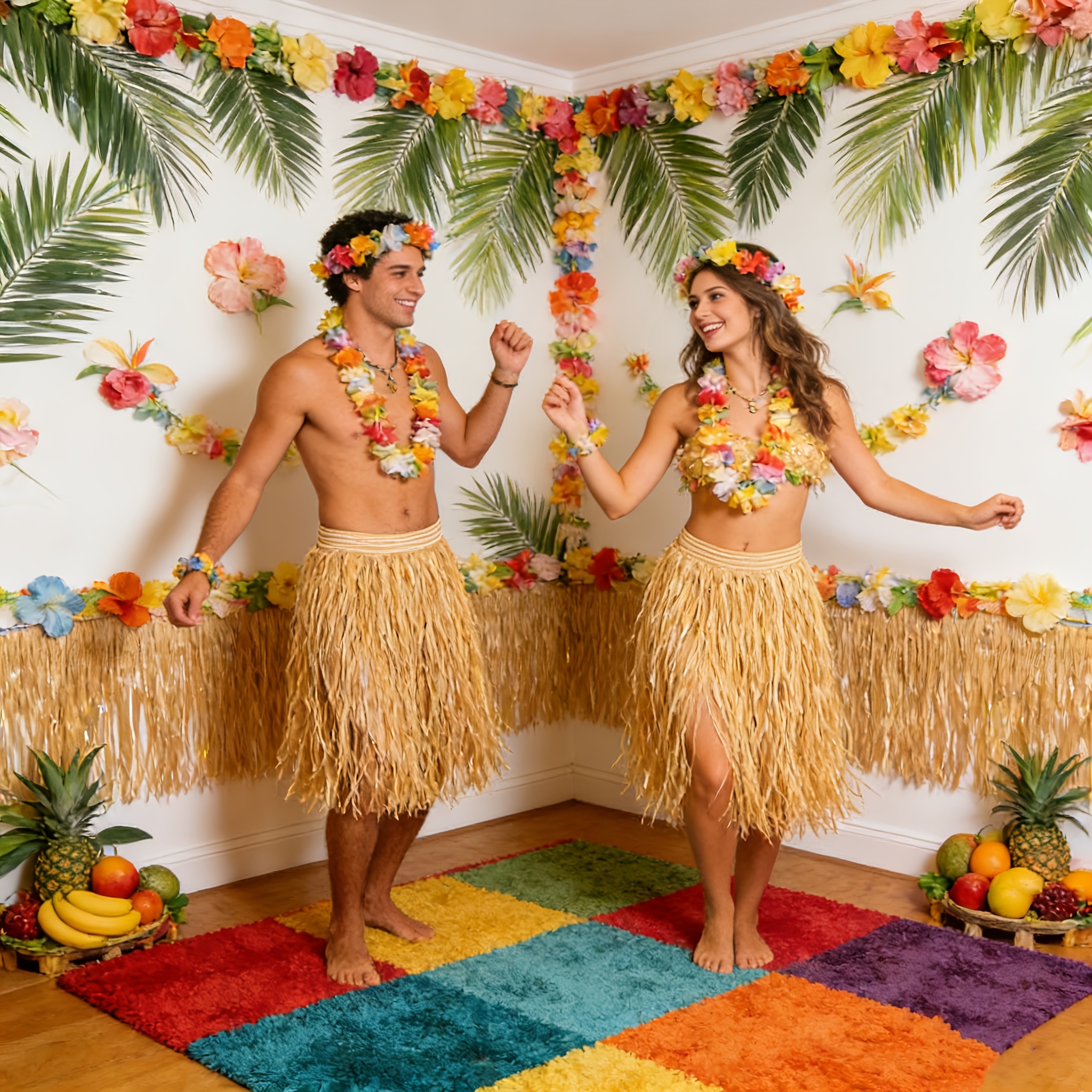 open lace back dress Amazon.com: Fortuning's JDS Boys Girls Hawaiian Flowers Leaf Grass Skirts  Garland Costume Set Beach Party Favors (5Pcs) : Toys & Games main image 1