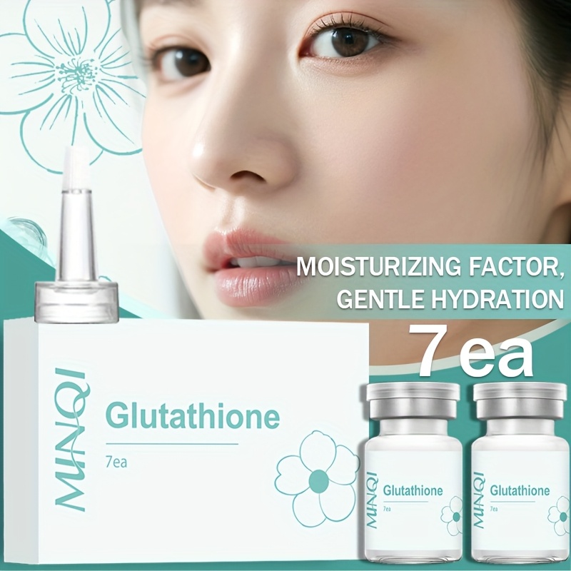 7 teiliges glutathion ampullen set angereichert glutathion