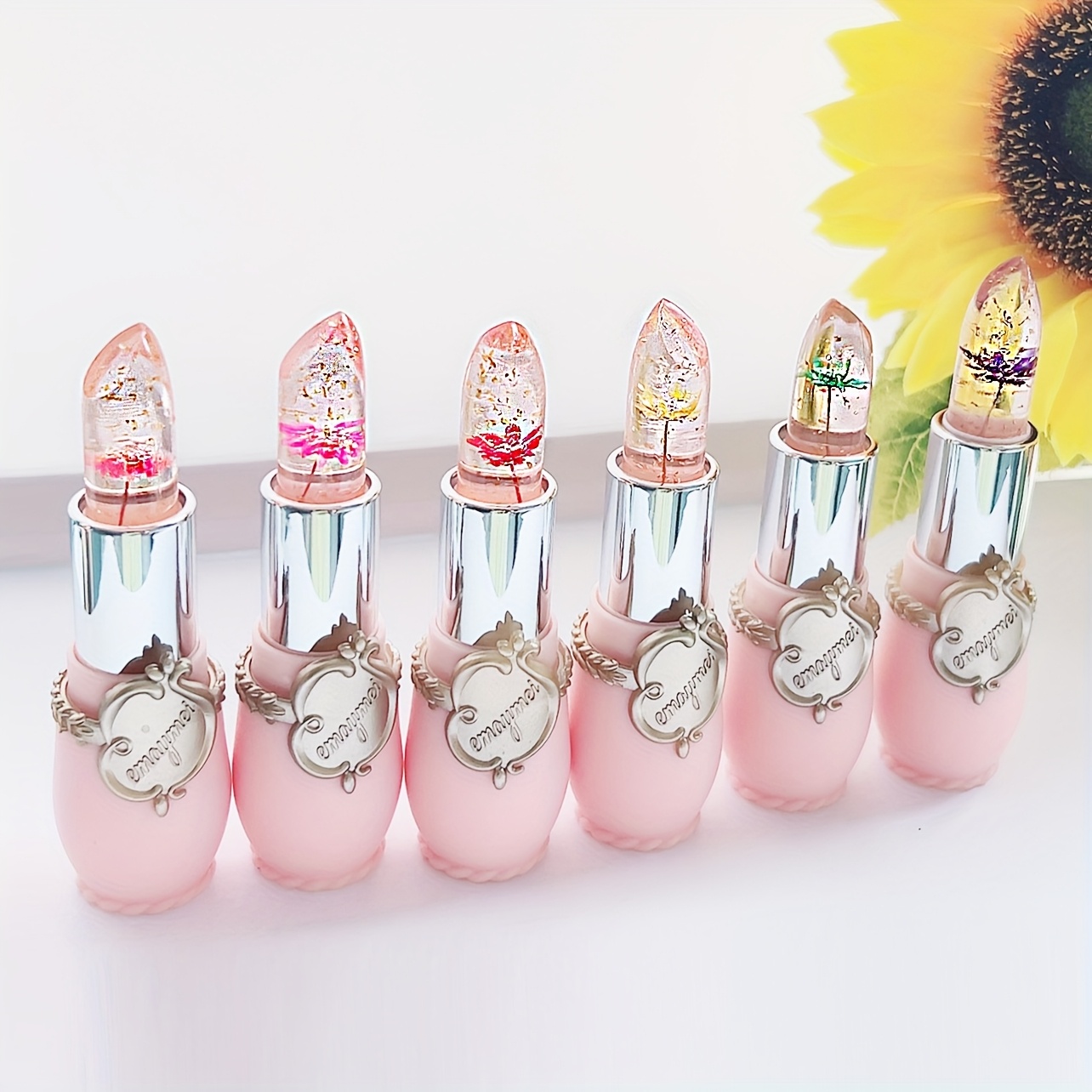 6pcs thermal color changing lip balm set hydrating - Temu