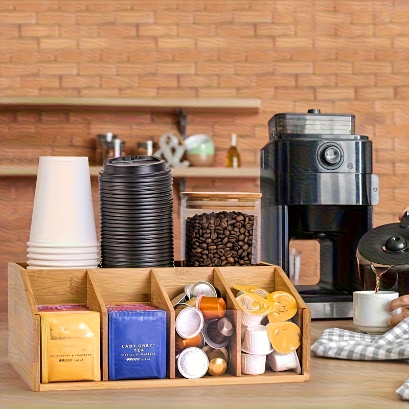 kaffee organizer arbeitsplatte kaffee box landhausstil