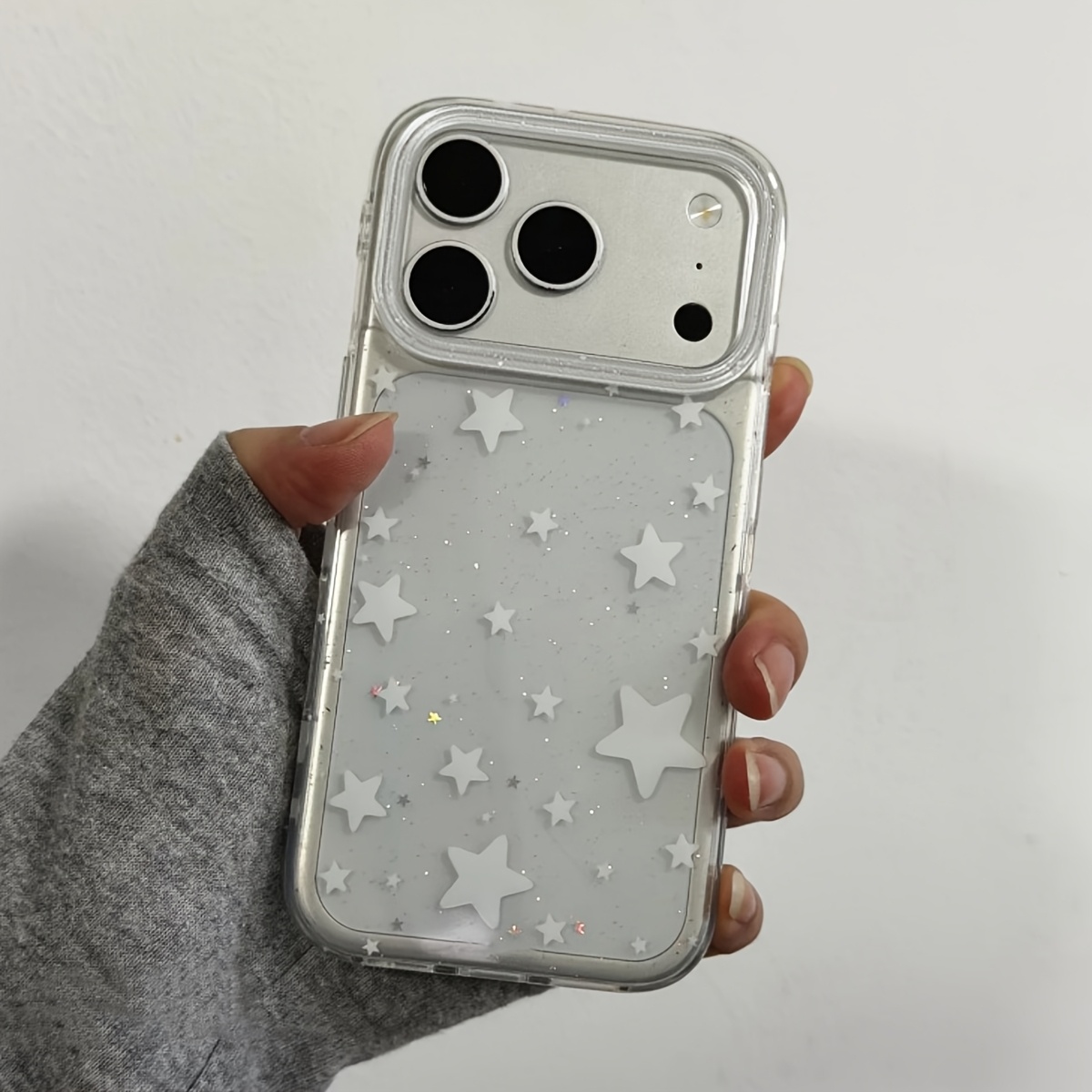 TEMU Phone Case: Y2k Cute Star Soft Jelly Phone Case Compatible With Iphone 18 Pro Max 17pro Max 17pro 17 15 16 Pro Max 14 Pro 13 Glossy Cases Soft