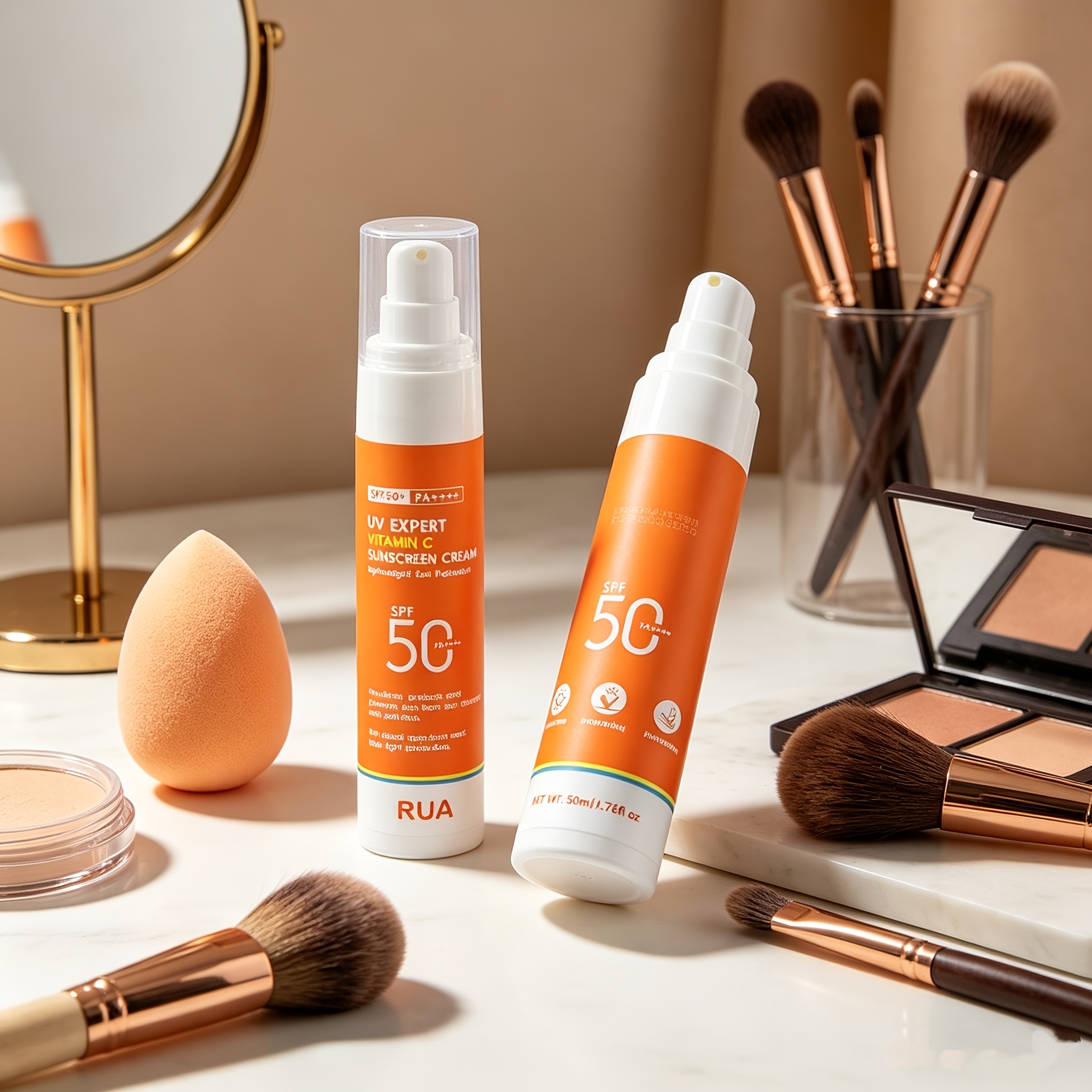 vitamin c sunscreen for face and body non greasy sweat water resistant ideal for outdoor activities on   Product details 7