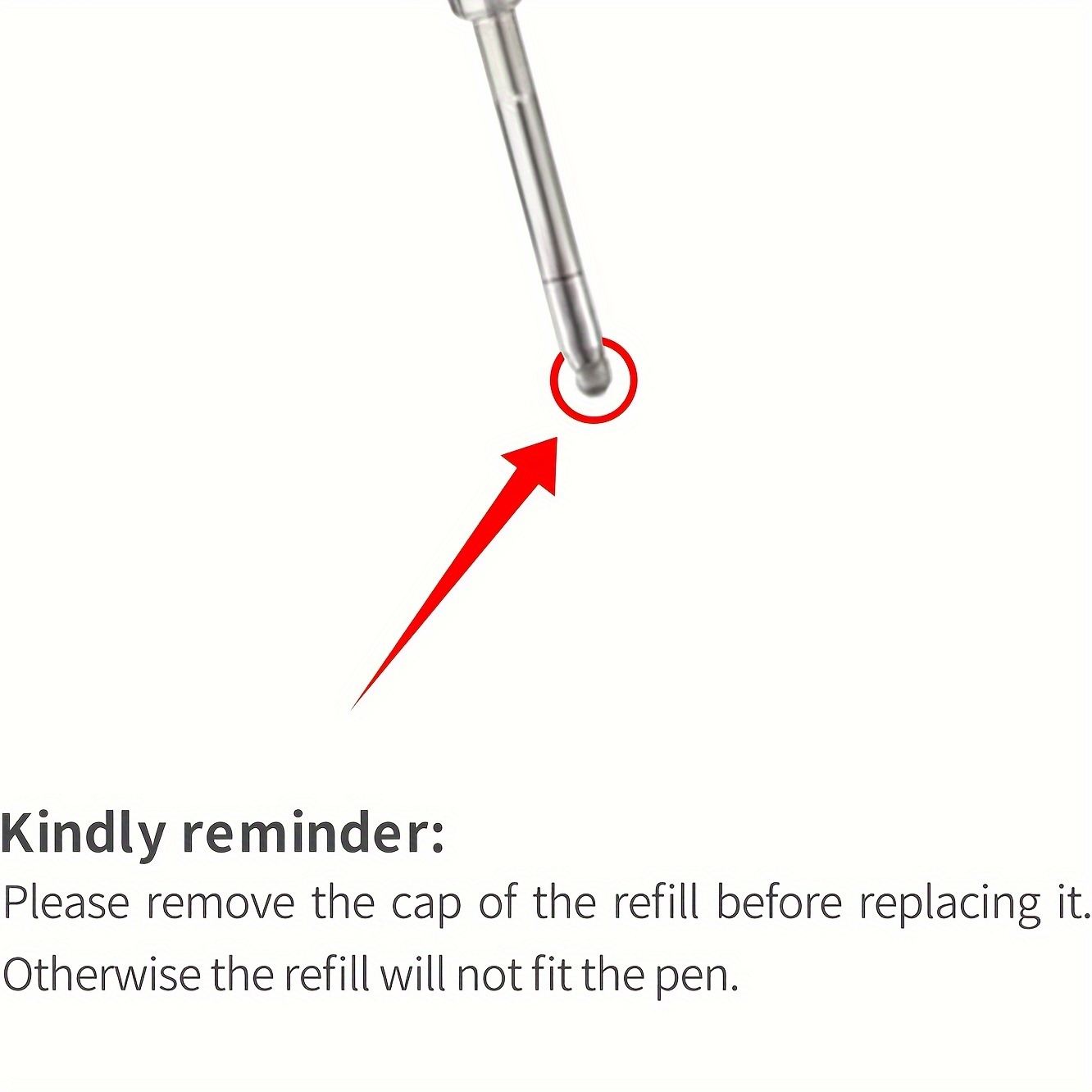 4 5 cross compatible ballpoint pen refills black refills 10pcs replaceable pens refills 1mm medium tip details 5