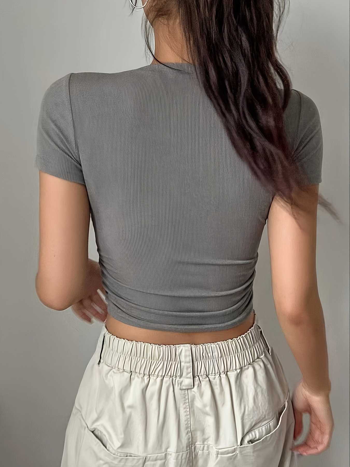 Directional Women'S Printed Round Neck Short Sleeve T-Shirt