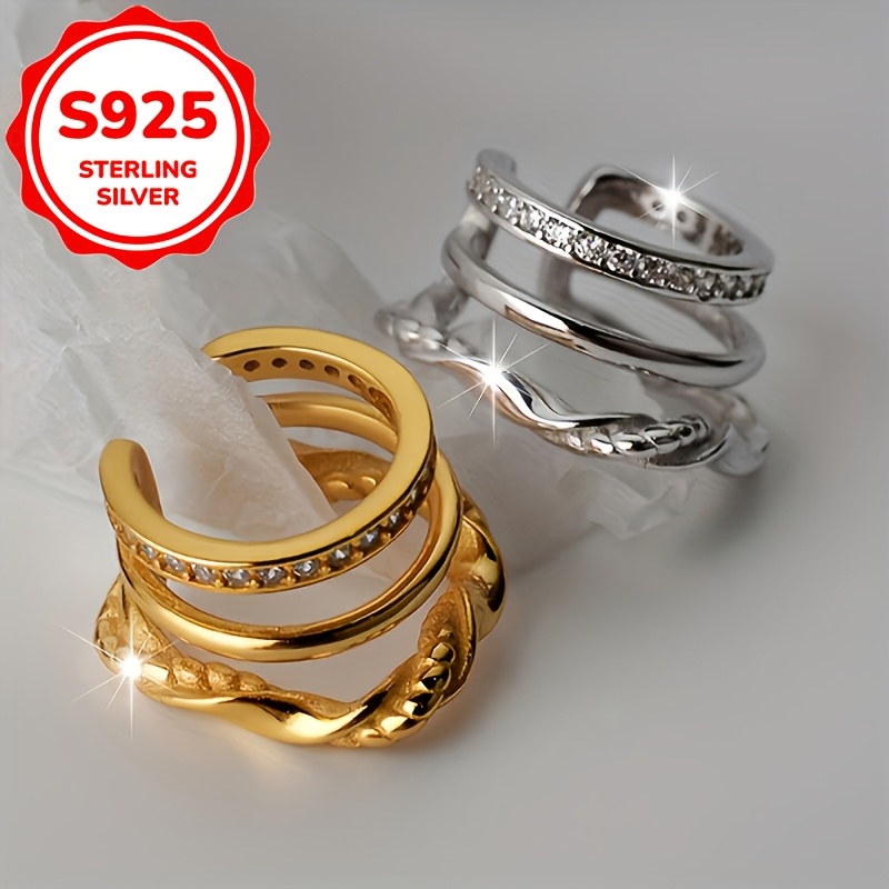 2pcs Women's Vintage Classic Clip-On Earrings Set