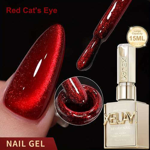 imagen del artículo diseños de uñas holográficos de de moda, 15 ml, gel magnético reflectante de para , gel led para salón, herramientas de uñas para mujer