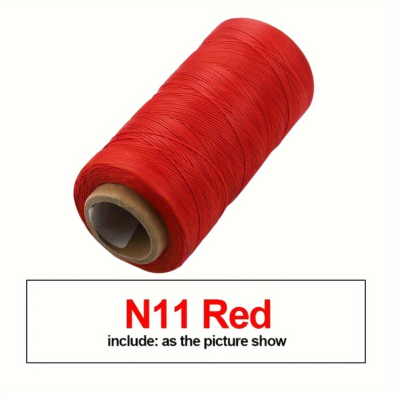 TEMU 1 stuks Hoogwaardige Duurzame 260 Meter 0.8mm 150D Lederen Gewaxte Draad Koord voor Handwerk Gereedschap Hand Stikdraad
