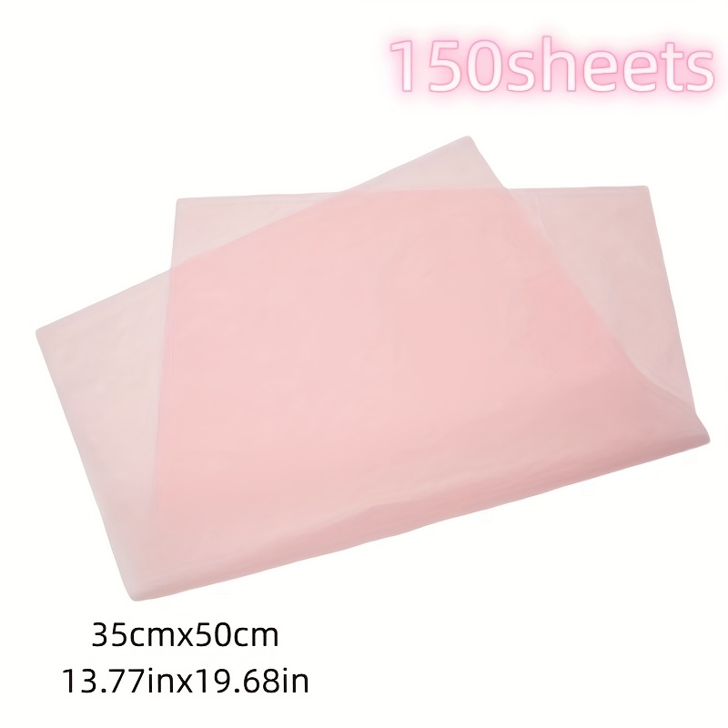 150 Sheets Of Premium Pink Tissue Paper For Weddings, Birthdays, Crafts And Art Decorations